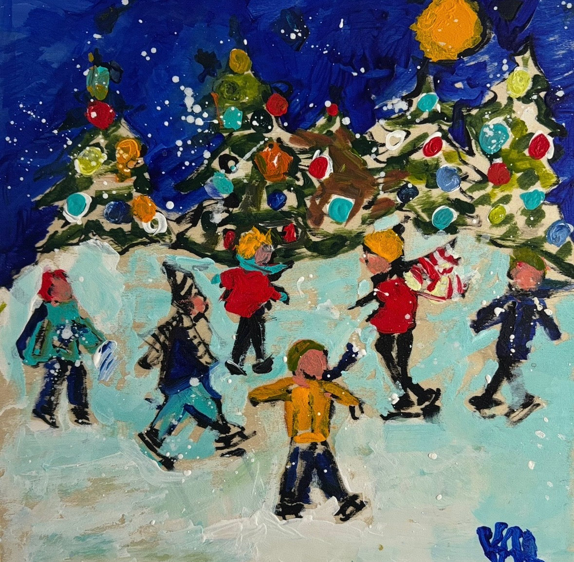 It Was Snowing Bad That Day