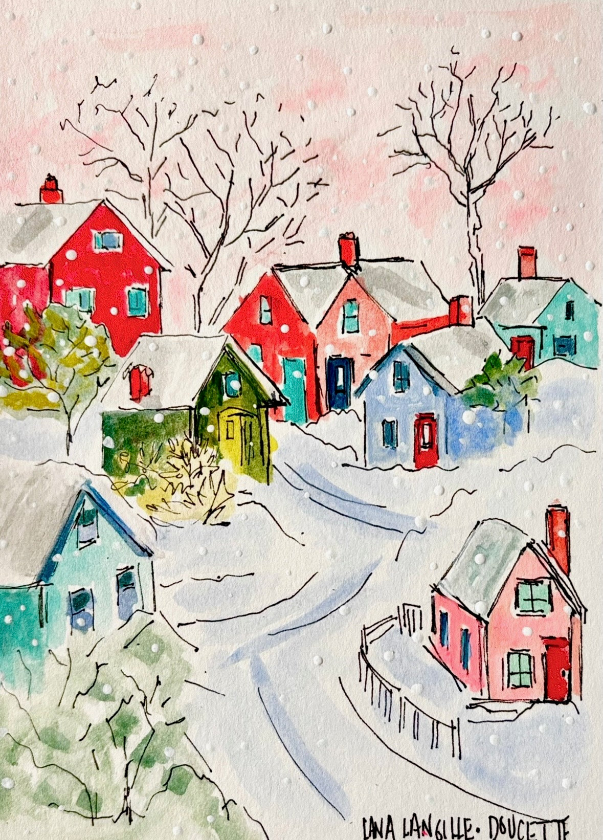 Greeting Card - From Our Home to Yours