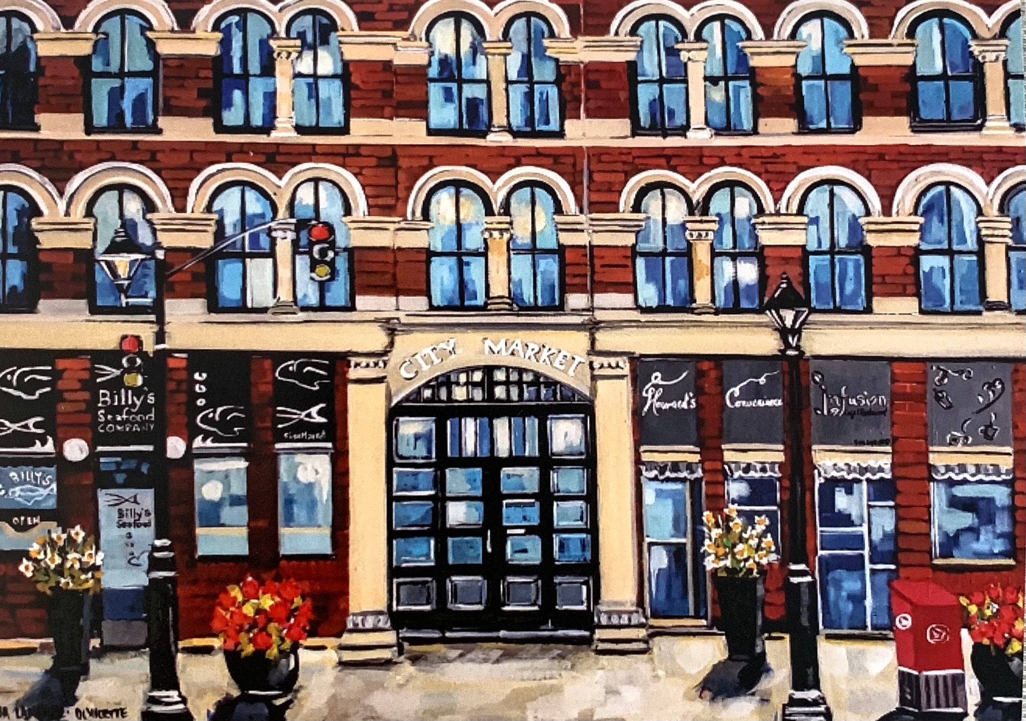Streetscapes Greeting Cards