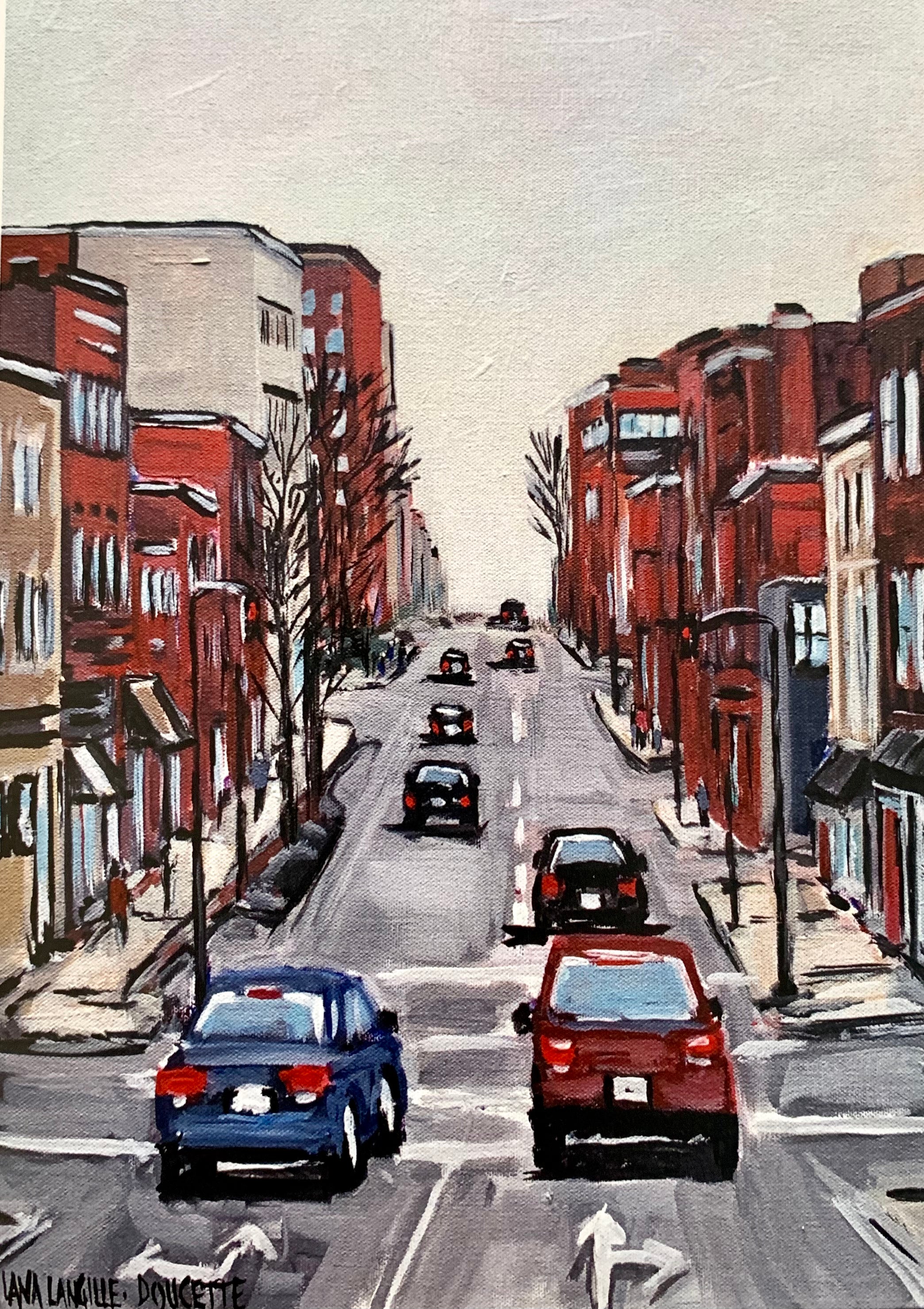 Streetscapes Greeting Cards